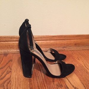Steve Madden Carson Black Suede Pumps